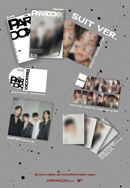 One Pact 1st Single Album Paradoxx Set (CD & Photocards)