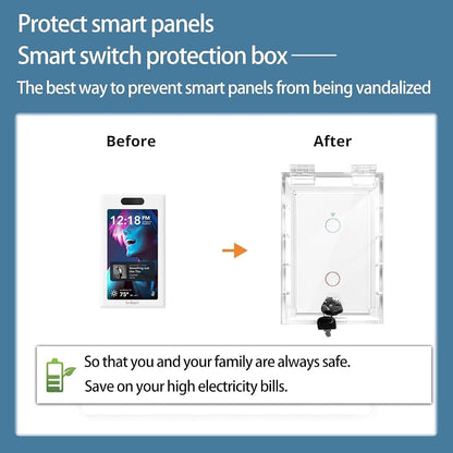 Young Dance Smart Home Switch Cover 2 Pack, Rocker Light Switch Guard (photo 4)