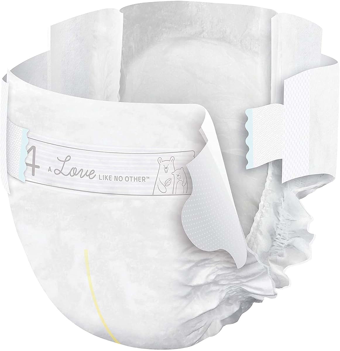 BAMBO NATURE Dream Baby Diapers Size 4, 27 Count Disposable for Toddlers 15-31 lbs