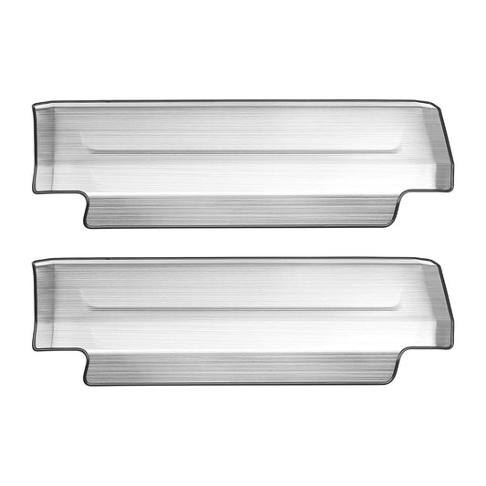 LaIIker Rear Seat Kickplate for 2021-2026 Toyota Land Cruiser 300 Lc300 J300 Stainless Steel Seat Back Protective Panel