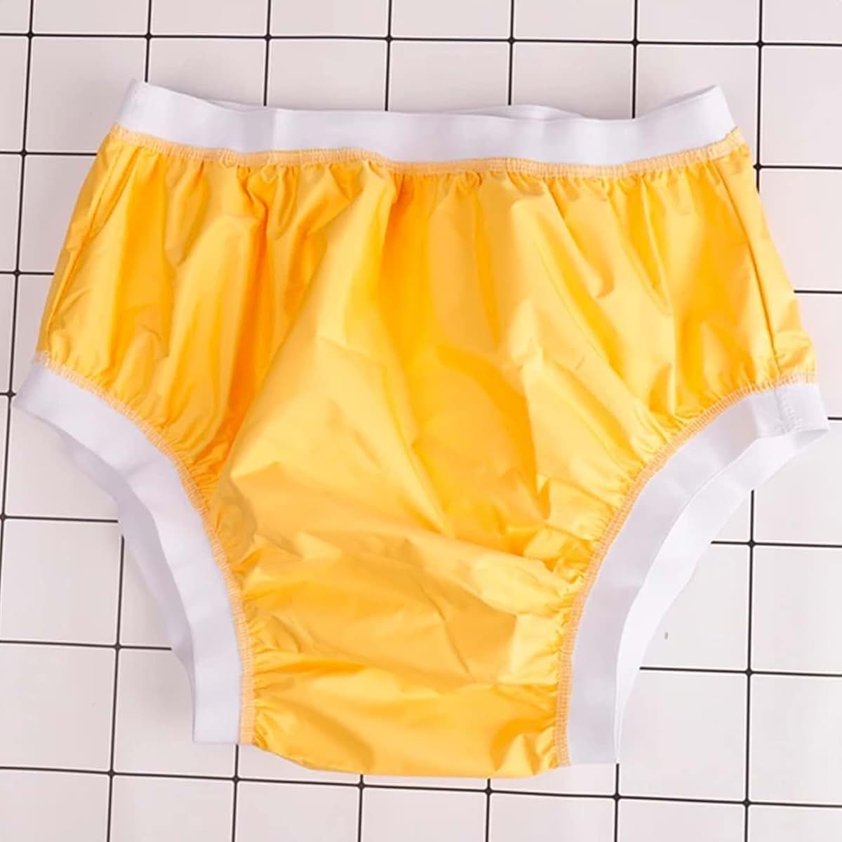 Adult PVC Incontinence Pants - Waterproof Reusable Underwear Covers