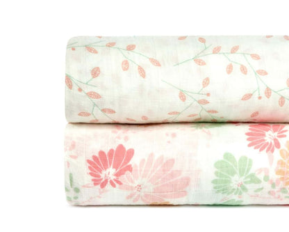 Organic Cotton Muslin Swaddle Blanket