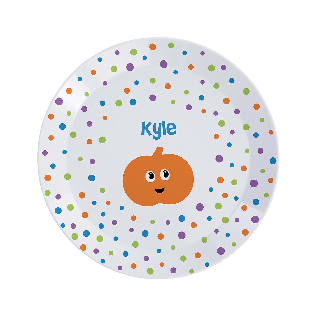 Personalization Universe Halloween Character Personalized Kids Plate