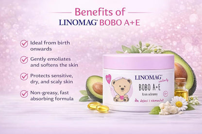 Linomag Bobo A + E Infant Skin Care Cream