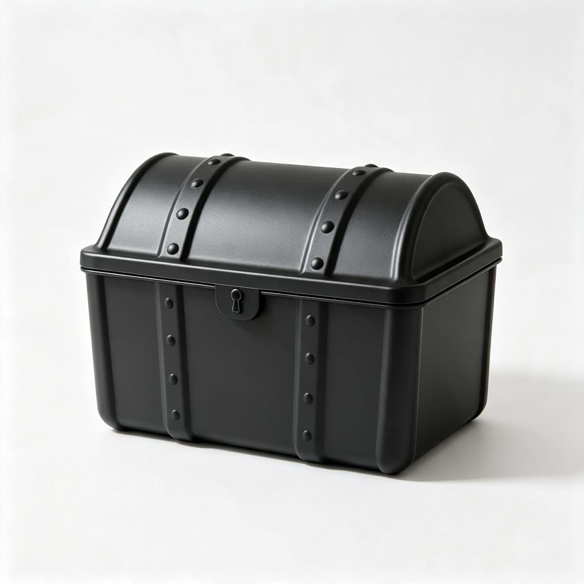 CILOSDR Black Desktop Treasure Storage Box 9×7×6.25 Inch (photo 2)