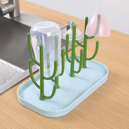 Magik Portable Baby Bottle Drying Rack In Bluish Green (photo 2)