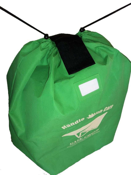 SIMPL Durable Car Seat Travel Bag for Air Travel & Storage - Unique Lime Green- Tough 600D Water & UV Resistant - 2"