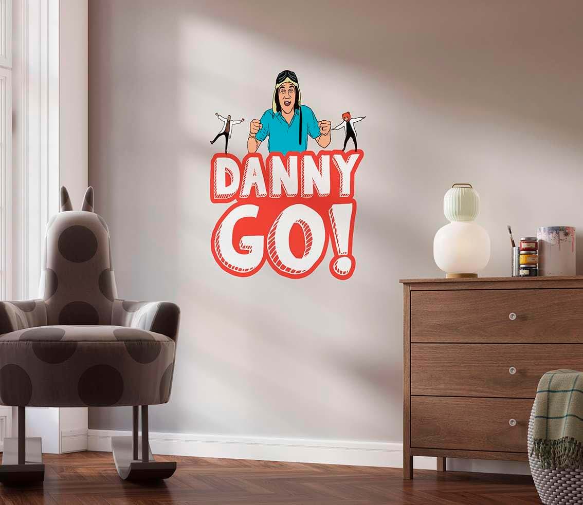 Made To Stick Decals LLC Danny Go Pap Pap & Bearhead Wall Sticker