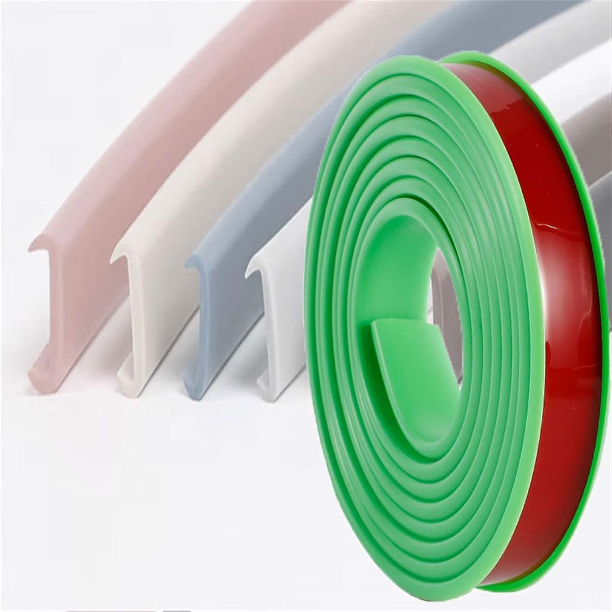 BabyOneStop TPE Edge Protector Strip 16.4ft Self Adhesive U-Shape