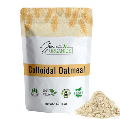 Shea Organics Colloidal Oatmeal Powder for Bath & Skin Care