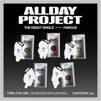 Allday Project Famous Debut Single Album Cartoon Random Version