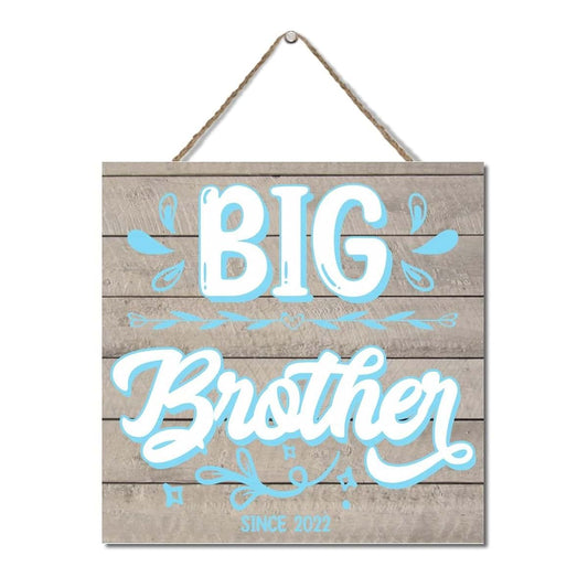 Wodevor Promoted To Big Brother Wooden Wall And Door Sign