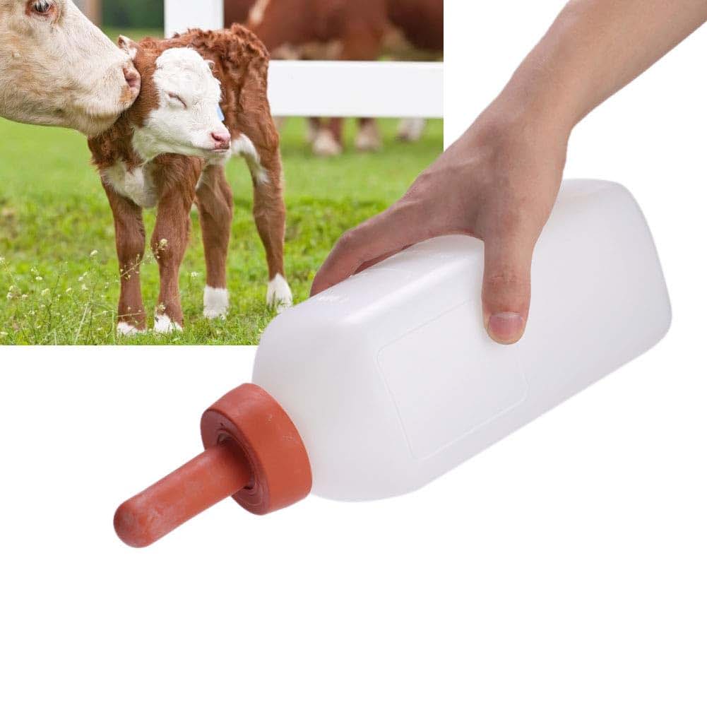 BigKing 2L Calf Nursing Bottle With Detachable Rubber Nipple