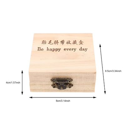 Healvian Keepsake Box for Umbilical Cord, Fetal Hair, and Baby Teeth