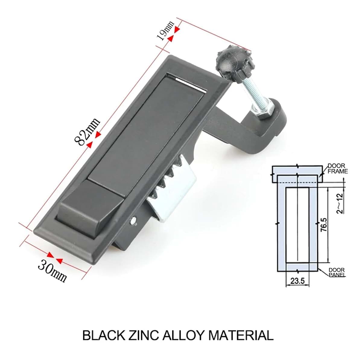 PMRKUGGQ MS708 Electrical Cabinet Button Flat Iron Box Boiler Lock Air Compressor Industrial (photo 2)