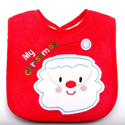 Christmas Baby Bibs 4-Piece Set for Newborn and Toddler