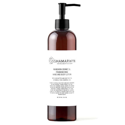 shamarwyn Hand & Body Lotion, Mandarin Orange & Frankincense, 8 oz