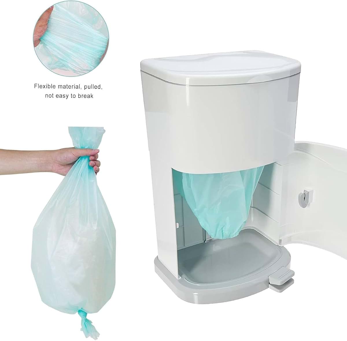 HBUYGF 6 Pack Diaper Liner Refills Compatible with Janibell Akord 280, Green (photo 3)