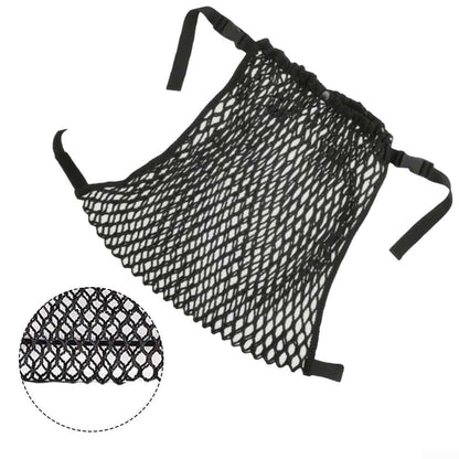 AugustknowU Large Capacity Mesh Stroller Storage Bag With Adjustable Straps (photo 3)