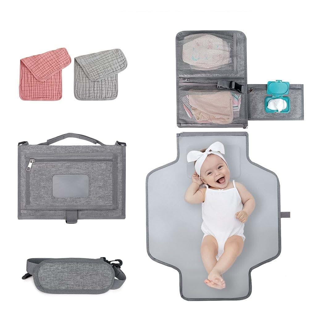 TELFZ Portable Diaper Changing Station Bag