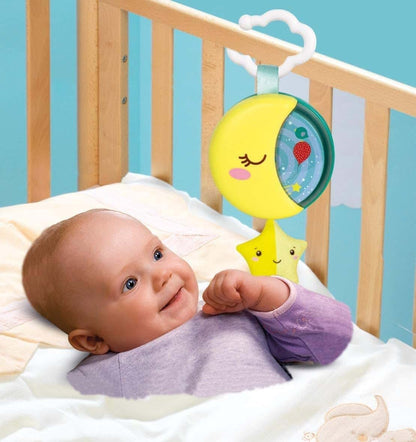 Clementoni Sleepy Moon Carillon Music Box for Newborn Baby Toys