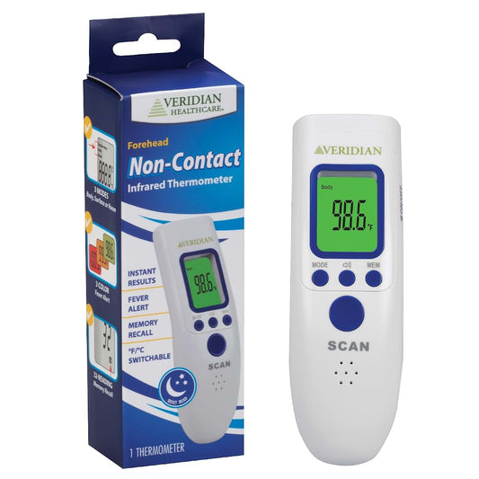 Veridian Healthcare Non-Contact Thermometer with LCD Display