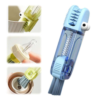 3 In 1 Cup Lid Cleaning Brush Set For Tight Spaces