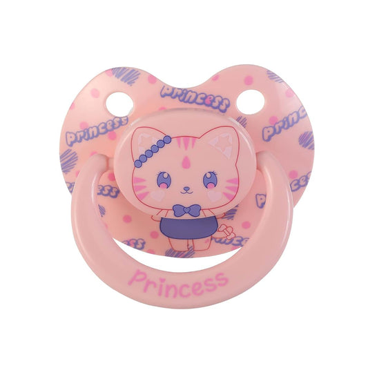 kiligspace Princess Adult-Size Silicone Pacifier for Anxiety: Big Shield Cute Binky
