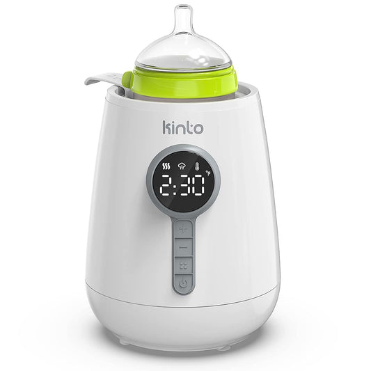 Kinto Tech Baby Bottle Warmer for Breastmilk and Formula, Fast Bottle Warmer with Adjustable Timer, Keep Warm Mode