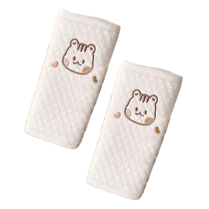 Ubxvamm Baby Pushchair Shoulder Strap Pad with Animal Pattern Car Seatbelt Protector Covers Strap Comfort Cushion (photo 3)