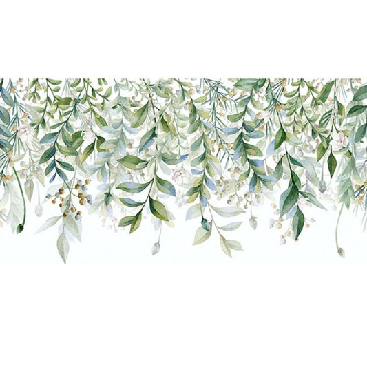 Amazon 3D Removable Hanging Green Leaves Wall Decor