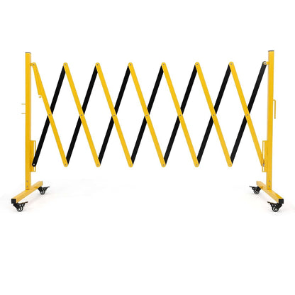 Expandable Metal Barricade, 11FT Folding Security Gate