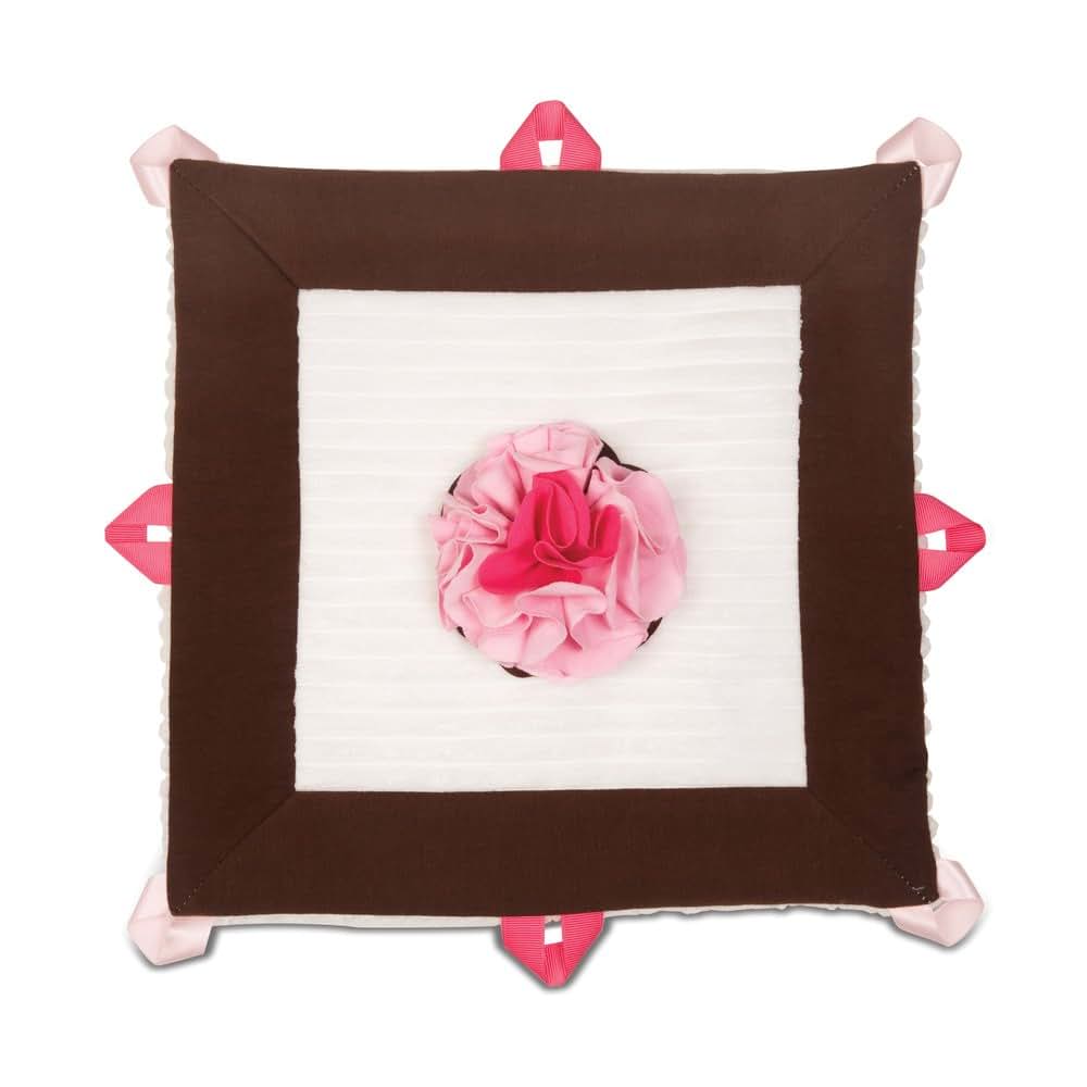 Pavilion Gift Company Square Flower Baby Carry Around Blanket (photo 3)