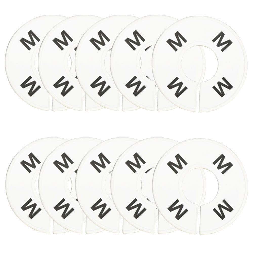 DBM Imports 10-Piece Medium Clothing Rack Size Dividers (photo 2)