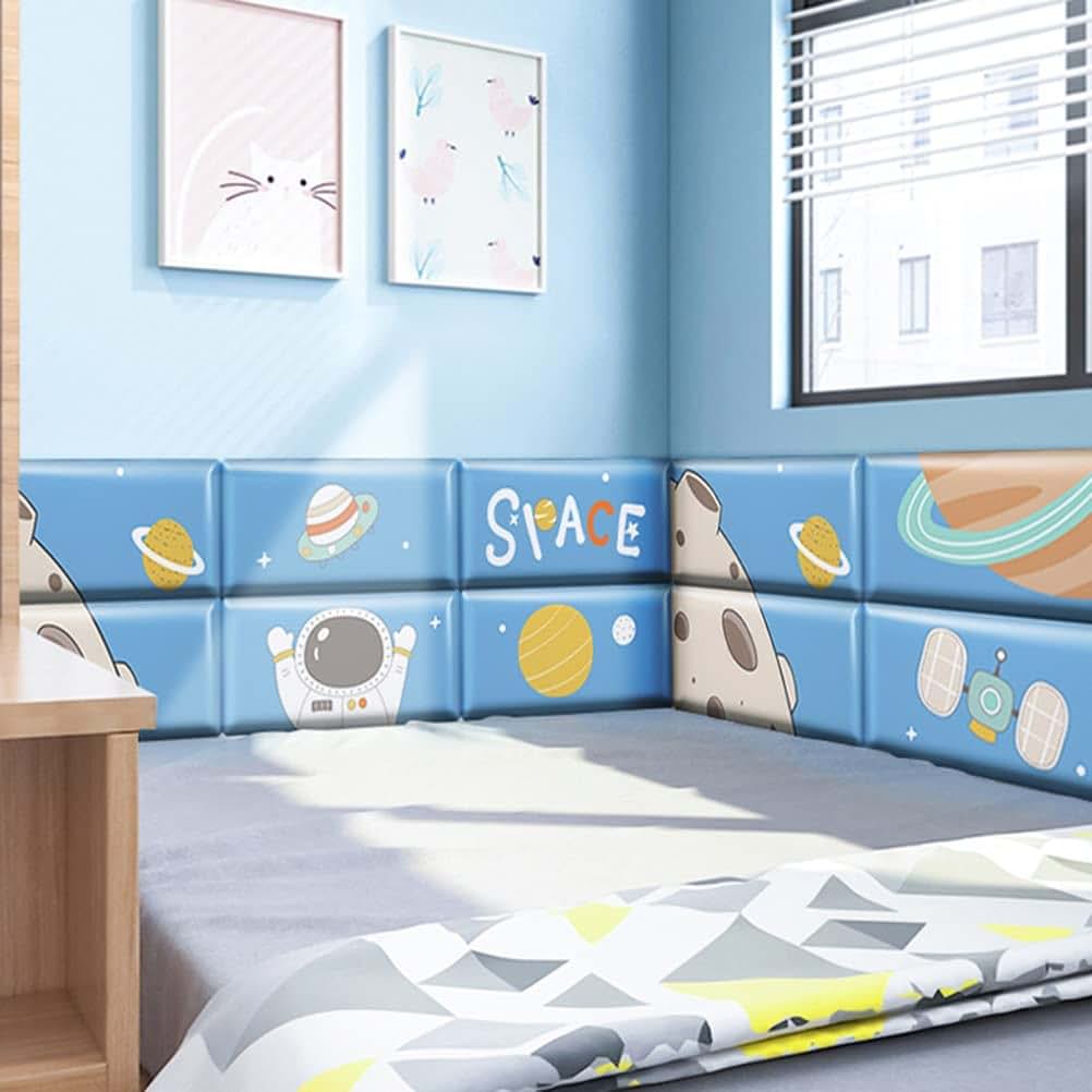 Agyham Blue Anti-Collision Leather Wall Sticker For Children's Rooms (photo 3)