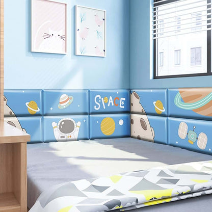 Agyham Blue Anti-Collision Leather Wall Sticker For Children's Rooms (photo 3)
