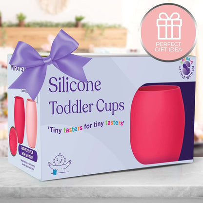 Sperric Silicone Mini Cups For Toddlers, 2 Pack