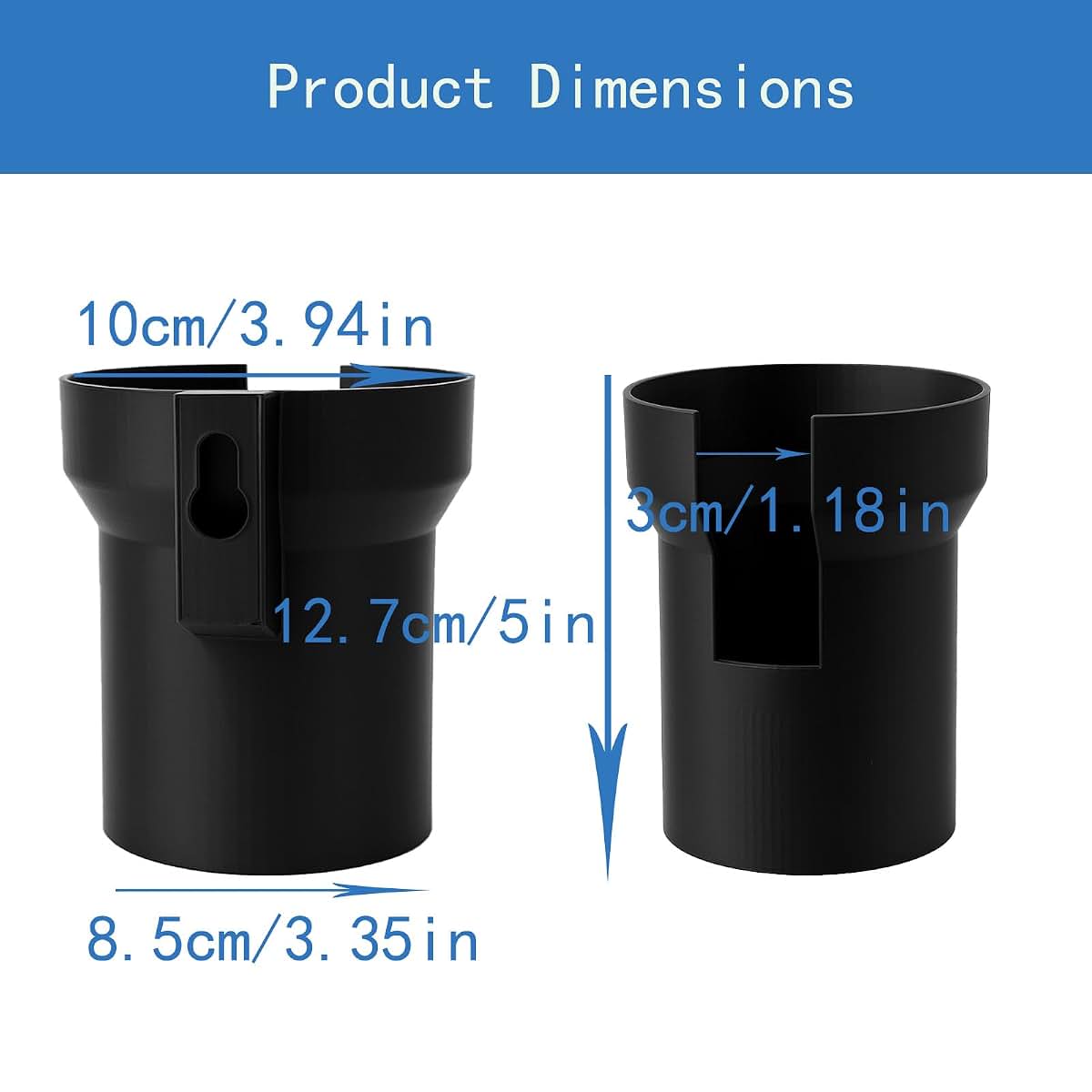 Mingzhuc Wide-Fit Cup Holder Compatible with Doona Car Seat & Stroller