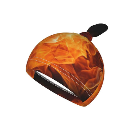 BWLHJKE Roaring Flame Swaddle Blanket With Nursery Hats For Babies 0-6 Months (photo 3)