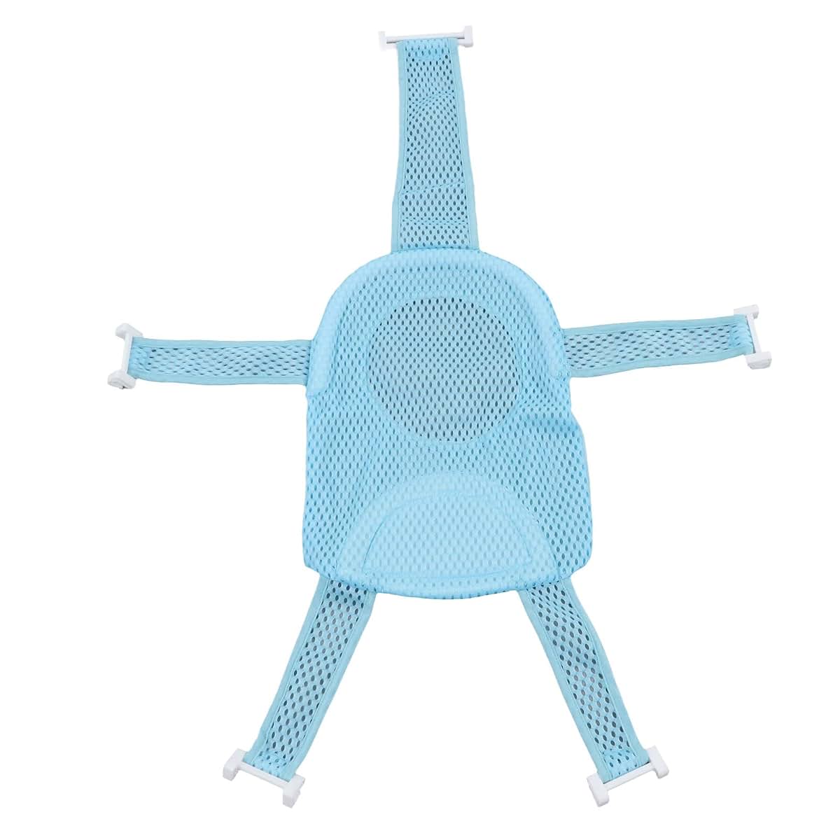 Poenvfpo Bath Seat Support Net With Soft Sponge Pillow For Infants