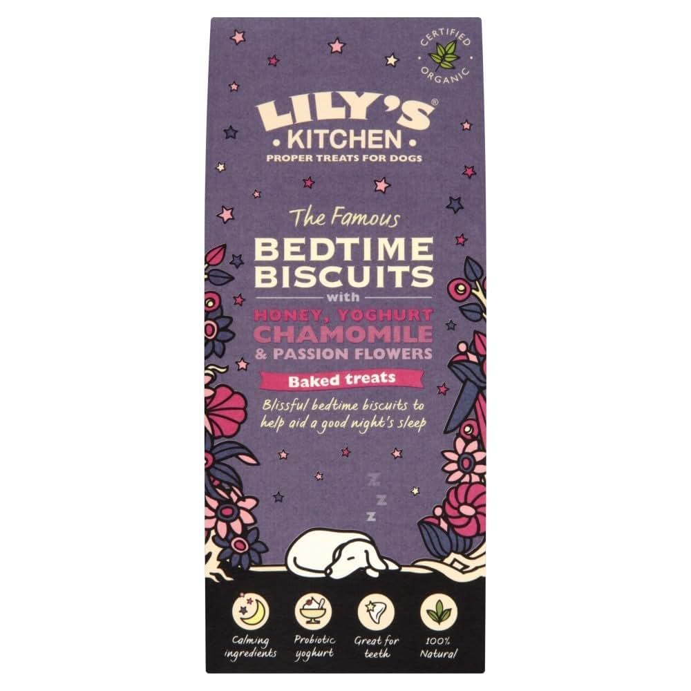 Lily's Kitchen Organic Bedtime Biscuits 100g Pack of 2