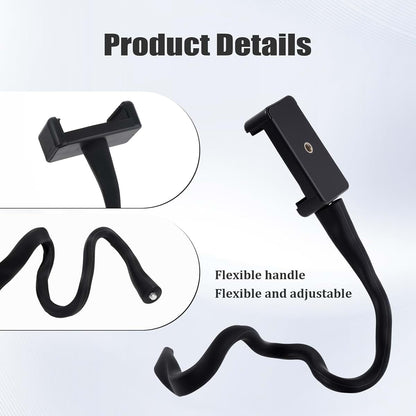 Empty Stroller Cell Phone Holder with Adjustable Grip for Buggies and Carts