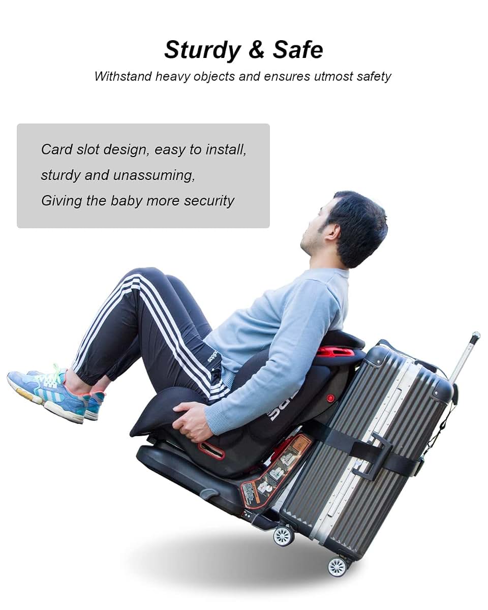 Car Seat Travel Strap for Kid Car Seat and Luggage Transport