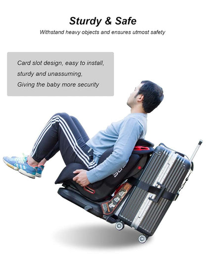 Car Seat Travel Strap for Kid Car Seat and Luggage Transport