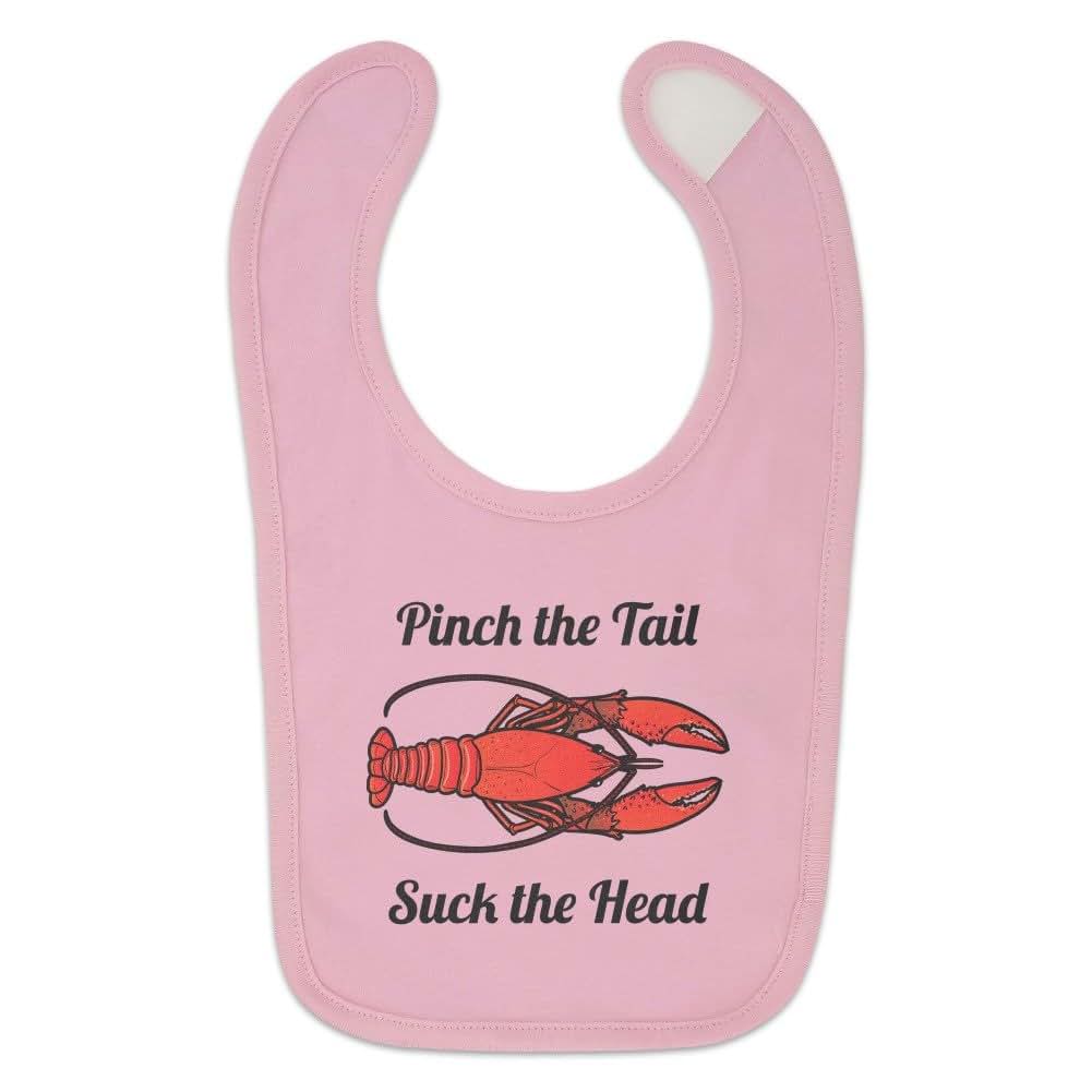 Graphics and More Crawfish Louisiana Saying Baby Bib