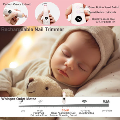 Royal Angels 22-in-1 Baby Nail Trimmer