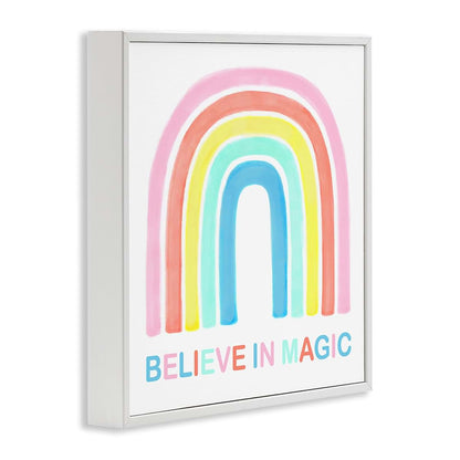 Stupell Industries Rainbow Nursery Framed Giclée Print