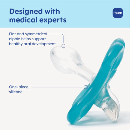 MAM Comfort Pacifier, Lightweight, 0-3 Months