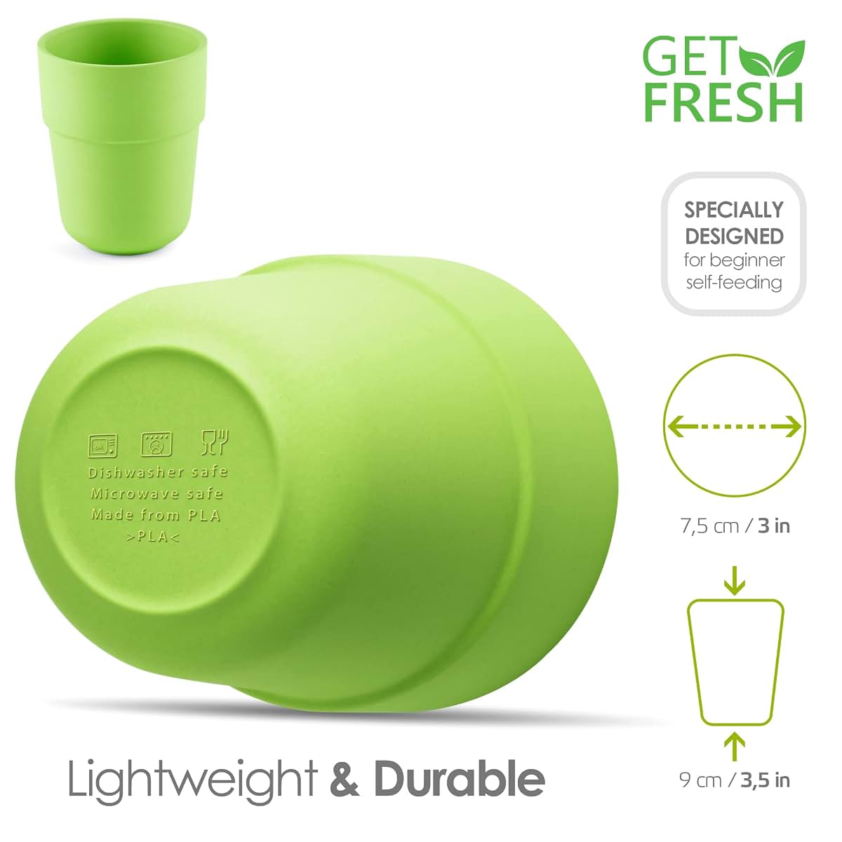 Get Fresh Kids Dinnerware Tumbler Set