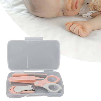 Moumouten Baby Nail Care Kit 4-in-1 Grooming Set In Pink (photo 2)